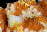 Barite On Orpiment From Peru - Collector Specimen #45703-3
